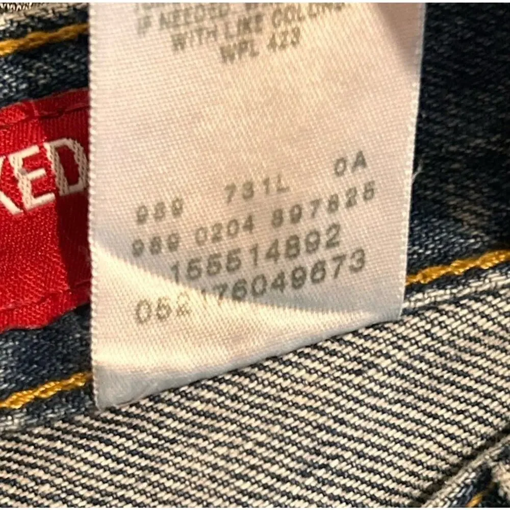 Women’s Levis 550 Jeans Classic Relaxed Fit Misses Size 10 Long Y2K Vtg 30”